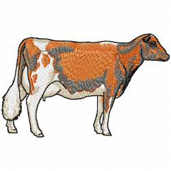 Cows Embroidery Design 10